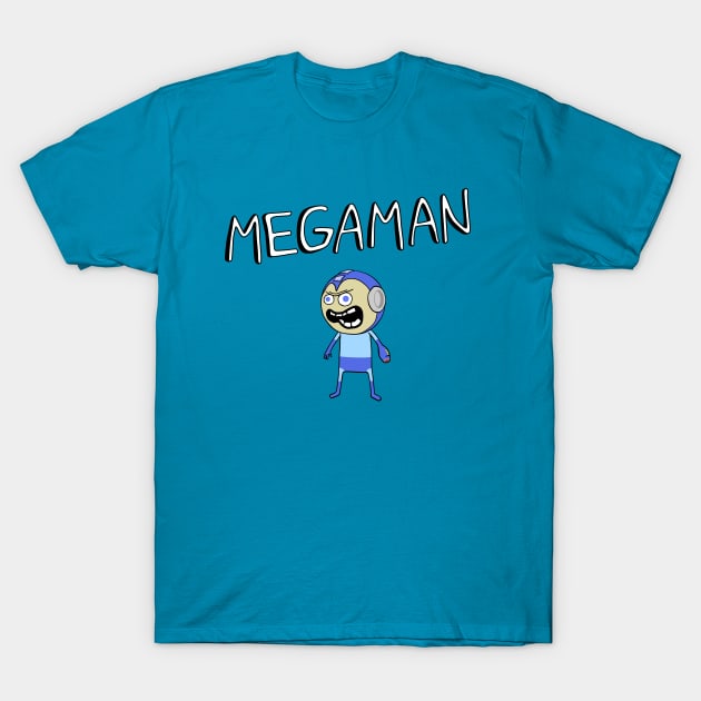 Megaman T-Shirt by alexcutter